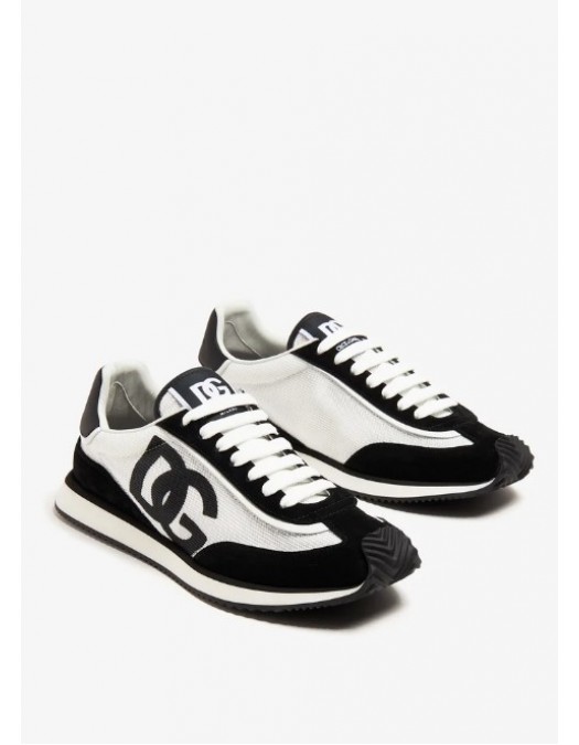 Sneakers DOLCE & GABBANA, Mixed-material DG Cushion sneakers - CS2288A53558I050