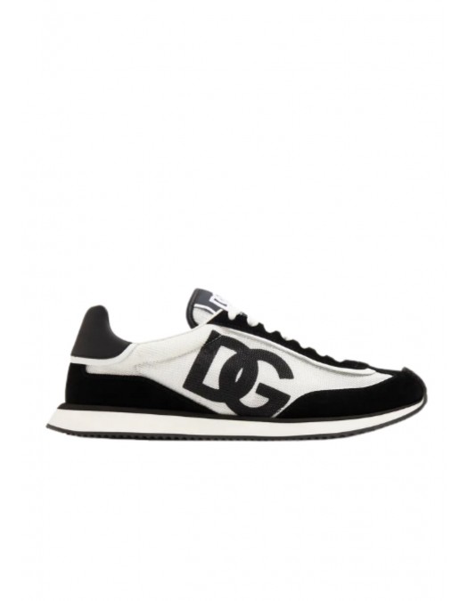 Sneakers DOLCE & GABBANA, Mixed-material DG Cushion sneakers - CS2288A53558I050