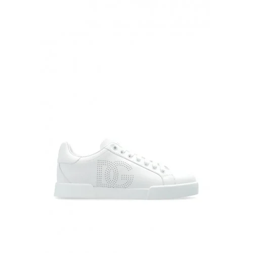 SNEAKERS DOLCE & GABBANA, Portofino, Logo Insert, Full White