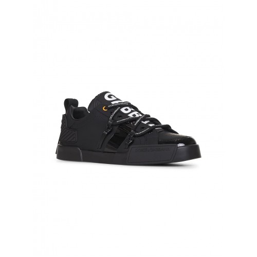 SNEAKERS DOLCE & GABBANA, Portofino Trainers, Black SNEAKERS DOLCE & GABBANA, Portofino Trainers, Black