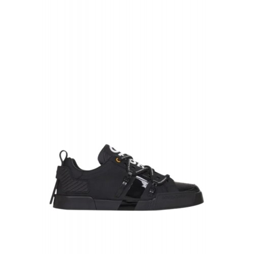 SNEAKERS DOLCE & GABBANA, Portofino Trainers, Black SNEAKERS DOLCE & GABBANA, Portofino Trainers, Black