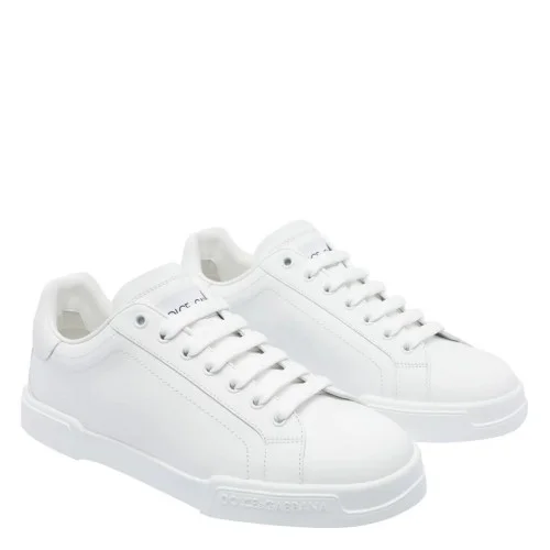 SNEAKERS DOLCE & GABBANA, Portofino Design, Full White