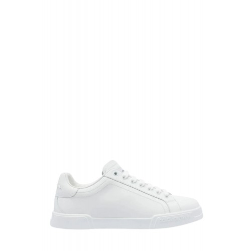 SNEAKERS DOLCE & GABBANA, Portofino Design, Full White SNEAKERS DOLCE & GABBANA, Portofino Design, Full White