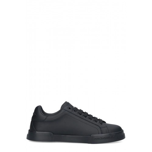 SNEAKERS DOLCE & GABBANA, Portofino Design, Full Black SNEAKERS DOLCE & GABBANA, Portofino Design, Full Black