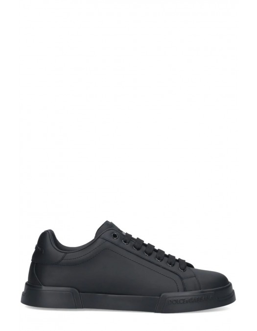 SNEAKERS DOLCE & GABBANA, Portofino Design, Full Black - CS2332A106580999