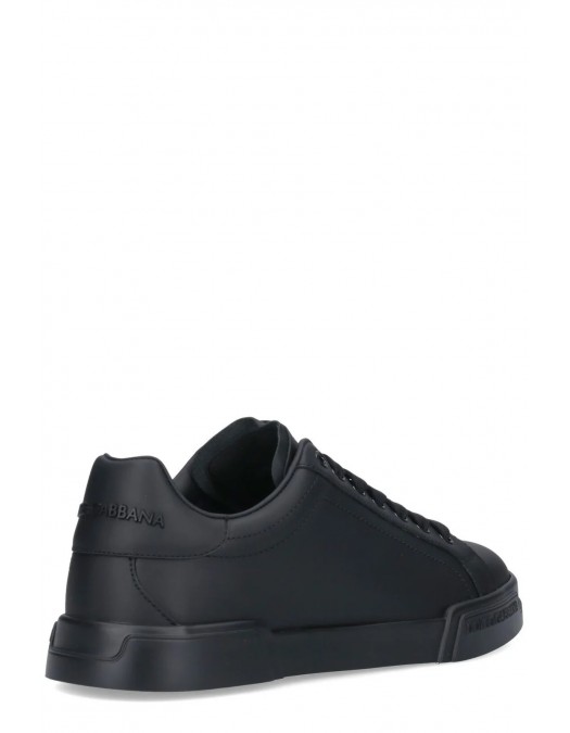 SNEAKERS DOLCE & GABBANA, Portofino Design, Full Black - CS2332A106580999
