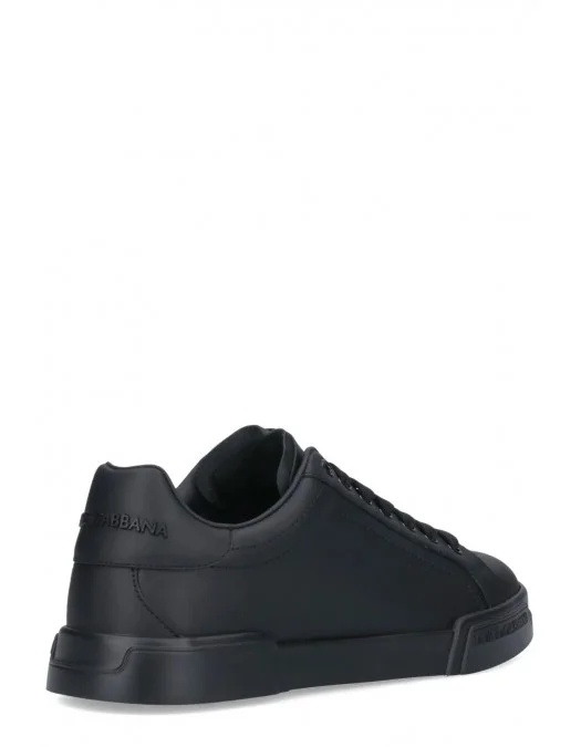 SNEAKERS DOLCE & GABBANA, Portofino Design, Full Black - CS2332A106580999