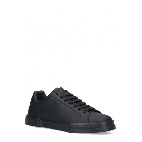 SNEAKERS DOLCE & GABBANA, Portofino Design, Full Black