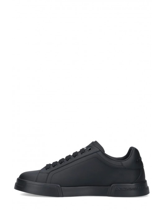 SNEAKERS DOLCE & GABBANA, Portofino Design, Full Black - CS2332A106580999