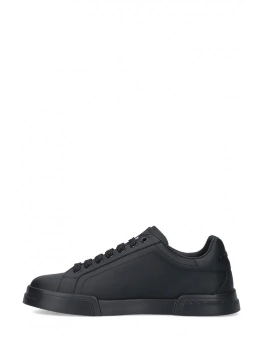 SNEAKERS DOLCE & GABBANA, Portofino Design, Full Black - CS2332A106580999