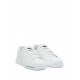 SNEAKERS DOLCE & GABBANA, Portofino, Black Logo, Full White - CS2332AA33580001