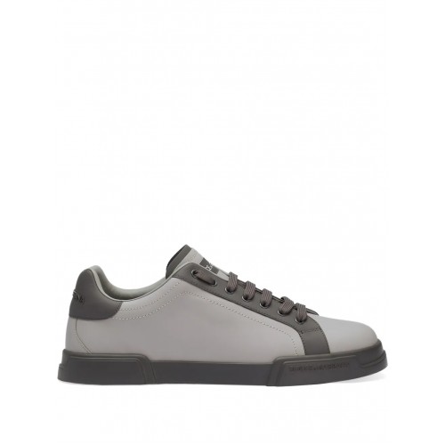 SNEAKERS DOLCE & GABBANA, Portofino, MediumGrey SNEAKERS DOLCE & GABBANA, Portofino, MediumGrey