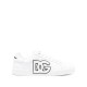 SNEAKERS DOLCE & GABBANA, Calfskin Portofino, Black Details, White - CS2343AE6298T907