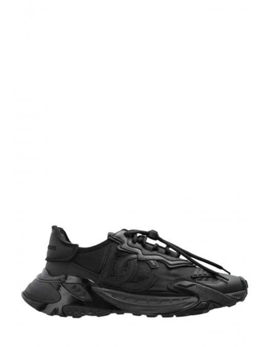Sneakers DOLCE & GABBANA, Sports shoes `Day Faster`, Full Black - CS2355AG3638B956 Sneakers DOLCE & GABBANA, Sports shoes `Day Faster`, Full Black - CS2355AG3638B956