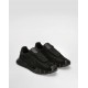 Sneakers DOLCE & GABBANA, DG Athletic sneakers in fabric and calfskin, All black - CS2384A03548B956