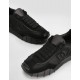 Sneakers DOLCE & GABBANA, DG Athletic sneakers in fabric and calfskin, All black - CS2384A03548B956