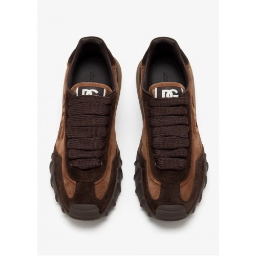 Sneakers DOLCE & GABBANA, DG Athletic split, Brown