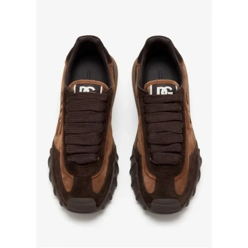 Sneakers DOLCE & GABBANA, DG Athletic split, Brown