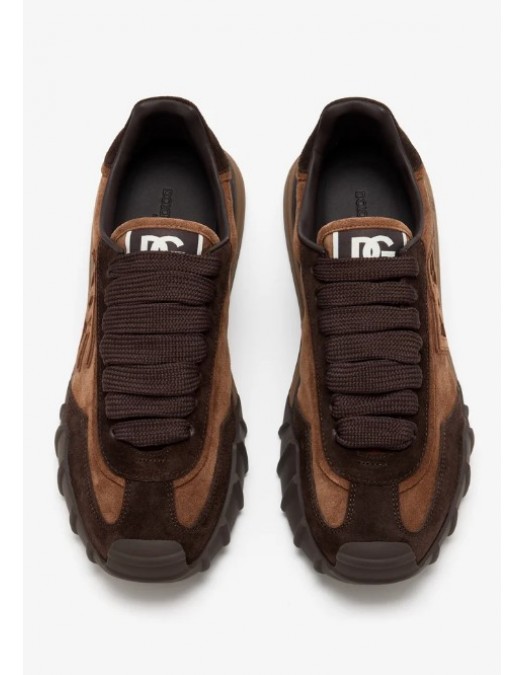 Sneakers DOLCE & GABBANA, DG Athletic split, Brown - CS2384A08368B327