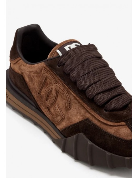 Sneakers DOLCE & GABBANA, DG Athletic split, Brown - CS2384A08368B327