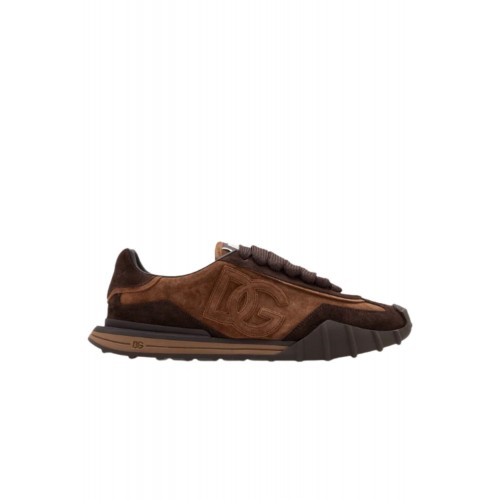 Sneakers DOLCE & GABBANA, DG Athletic split, Brown