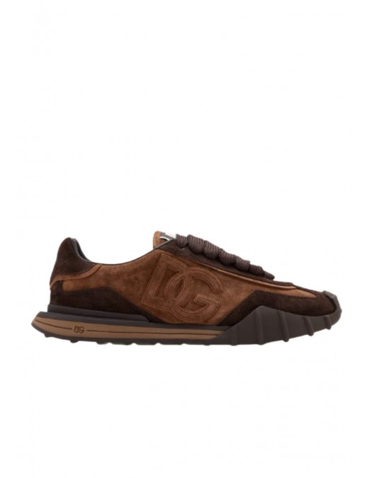 Sneakers DOLCE & GABBANA, DG Athletic split, Brown - CS2384A08368B327