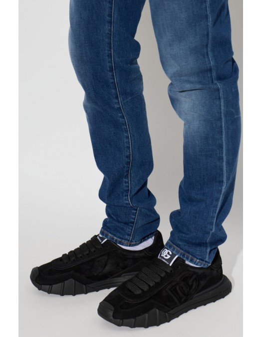 Sneakers DOLCE & GABBANA,  BLACK 'DG Athletic' sports shoes - CS2384A08368B956