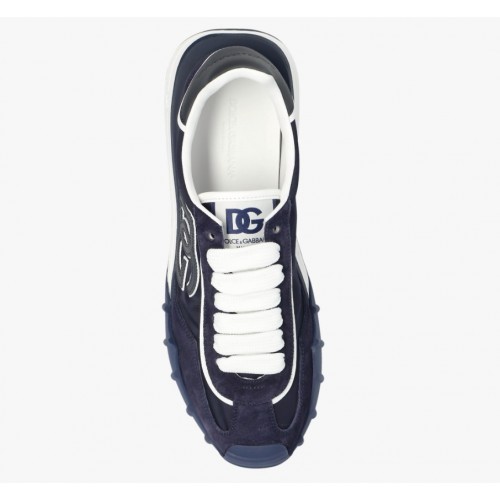 Sneakers DOLCE & GABBANA, NAVY BLUE 'DG Athletic' sports shoes