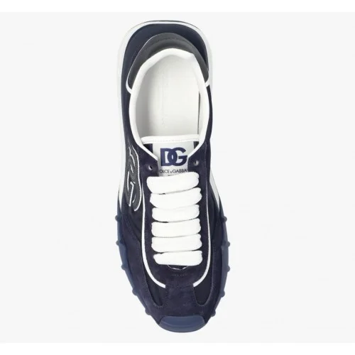 Sneakers DOLCE & GABBANA, NAVY BLUE 'DG Athletic' sports shoes