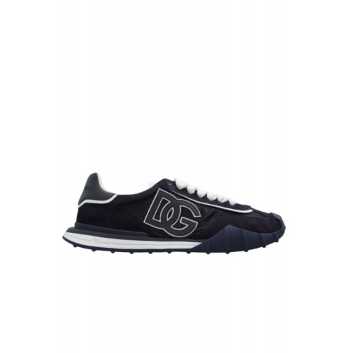 Sneakers DOLCE & GABBANA, NAVY BLUE 'DG Athletic' sports shoes