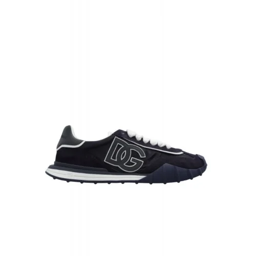 Sneakers DOLCE & GABBANA, NAVY BLUE 'DG Athletic' sports shoes
