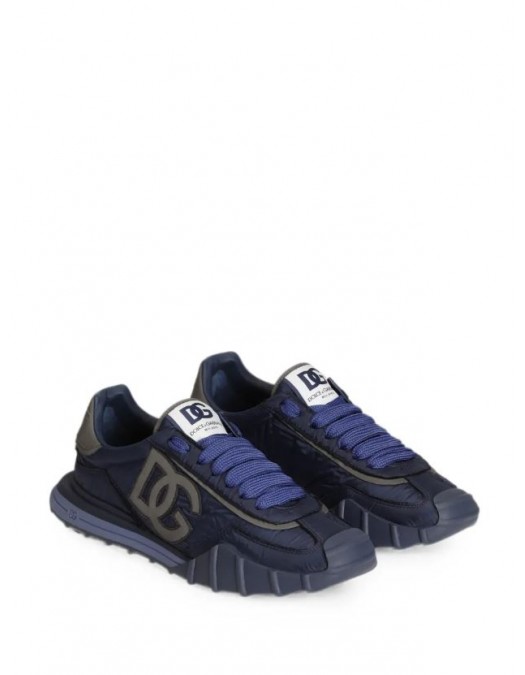 Sneakers DOLCE & GABBANA, DG Athletic nylon sneakers, Albastru - CS2384A09208H606