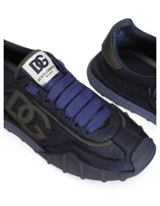 Sneakers DOLCE & GABBANA, DG Athletic nylon sneakers, Albastru - CS2384A09208H606
