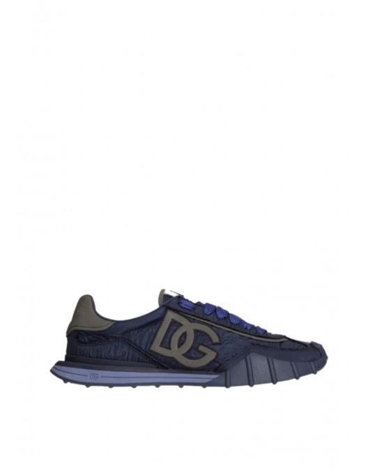 Sneakers DOLCE & GABBANA, DG Athletic nylon sneakers, Albastru - CS2384A09208H606