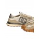Sneakers DOLCE & GABBANA, Nylon sneakers with lateral DG, Cream - CS2384AZ7168R167
