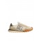 Sneakers DOLCE & GABBANA, Nylon sneakers with lateral DG, Cream