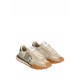 Sneakers DOLCE & GABBANA, Nylon sneakers with lateral DG, Cream - CS2384AZ7168R167