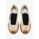 Sneakers DOLCE & GABBANA, Nylon sneakers with lateral DG, Black and Beige - CS2384AZ8628S469