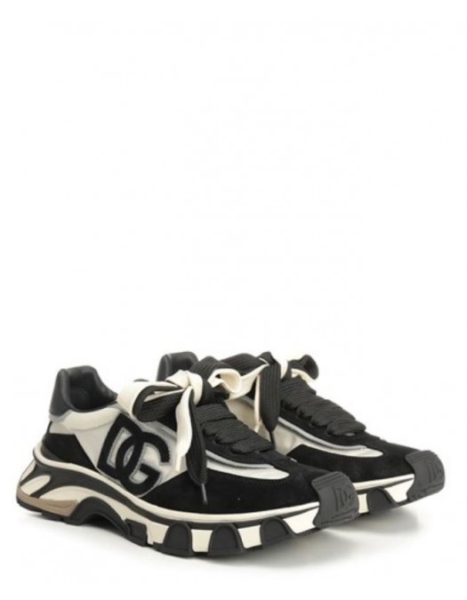Sneakers DOLCE & GABBANA, Country Road sneakers, Black and White - CS2403A02058S469
