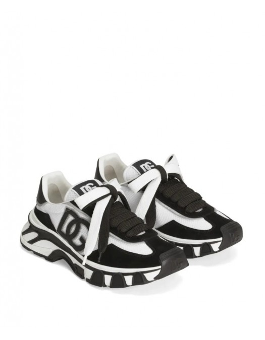 Sneakers DOLCE & GABBANA, DG Country Road nylon and leather sneakers - CS2403A02088B926