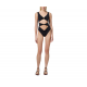 COSTUM DE BAIE ELISABETTA FRANCHI, One Piece, Knotted Details, Black - CS73B51E2110 COSTUM DE BAIE ELISABETTA FRANCHI, One Piece, Knotted Details, Black - CS73B51E2110