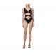 COSTUM DE BAIE ELISABETTA FRANCHI, One Piece, Knotted Details, Black - CS73B51E2110 COSTUM DE BAIE ELISABETTA FRANCHI, One Piece, Knotted Details, Black - CS73B51E2110