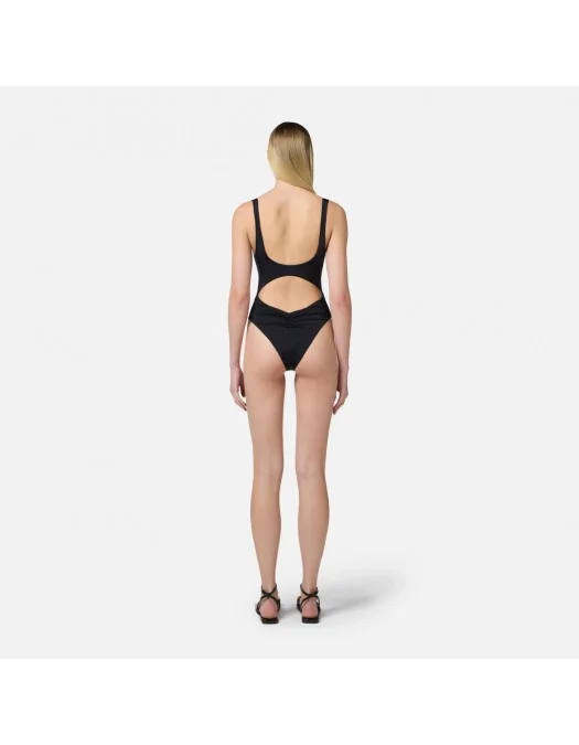 COSTUM DE BAIE ELISABETTA FRANCHI, One Piece, Knotted Details, Black - CS73B51E2110 COSTUM DE BAIE ELISABETTA FRANCHI, One Piece, Knotted Details, Black - CS73B51E2110