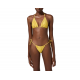 COSTUM DE BAIE ELISABETTA FRANCHI, Two Pieces, Polka Dots, Yellow - CS79M52E2DK5 COSTUM DE BAIE ELISABETTA FRANCHI, Two Pieces, Polka Dots, Yellow - CS79M52E2DK5