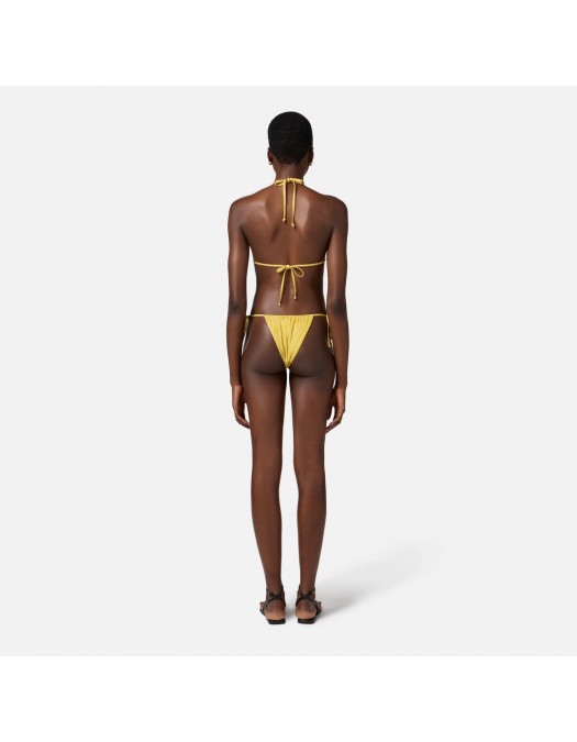 COSTUM DE BAIE ELISABETTA FRANCHI, Two Pieces, Polka Dots, Yellow - CS79M52E2DK5 COSTUM DE BAIE ELISABETTA FRANCHI, Two Pieces, Polka Dots, Yellow - CS79M52E2DK5