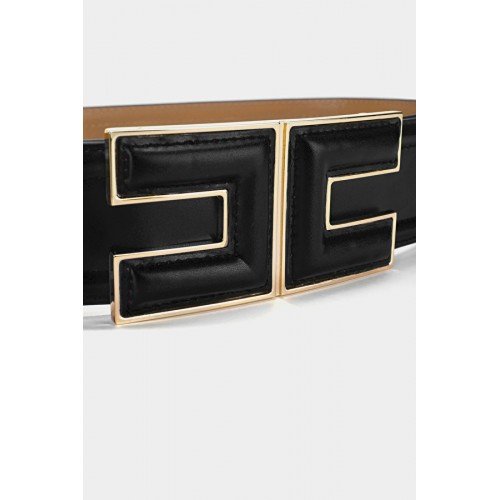 CUREA ELISABETTA FRANCHI, Negru Gold CUREA ELISABETTA FRANCHI, Negru Gold
