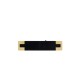 Curea ELISABETTA FRANCHI, Rêve Noir suede leather belt - CT30S65EC110