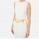 Curea ELISABETTA FRANCHI Gold metal chain belt with charms - CTC1245ECU95