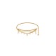 Curea ELISABETTA FRANCHI Gold metal chain belt with charms - CTC1245ECU95