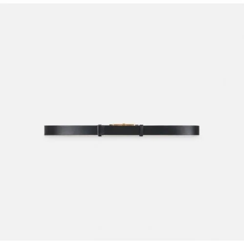 Curea ELISABETTA FRANCHI,  Leather belt with logo buckle